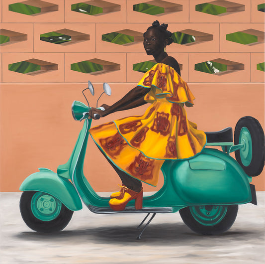 Peter Uka /Still Riding/Canvas Print/Art/Home Decor/New/Gift/Reproduction/.//