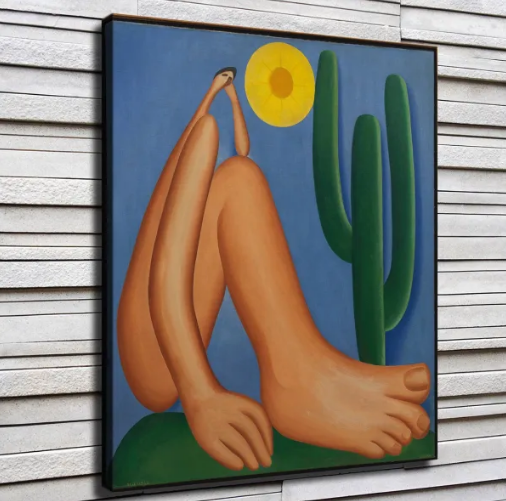 Tarsila do Amaral/Abaporu/Canvas Print/Art/Home Decor/New/Gift/Reproduction/.