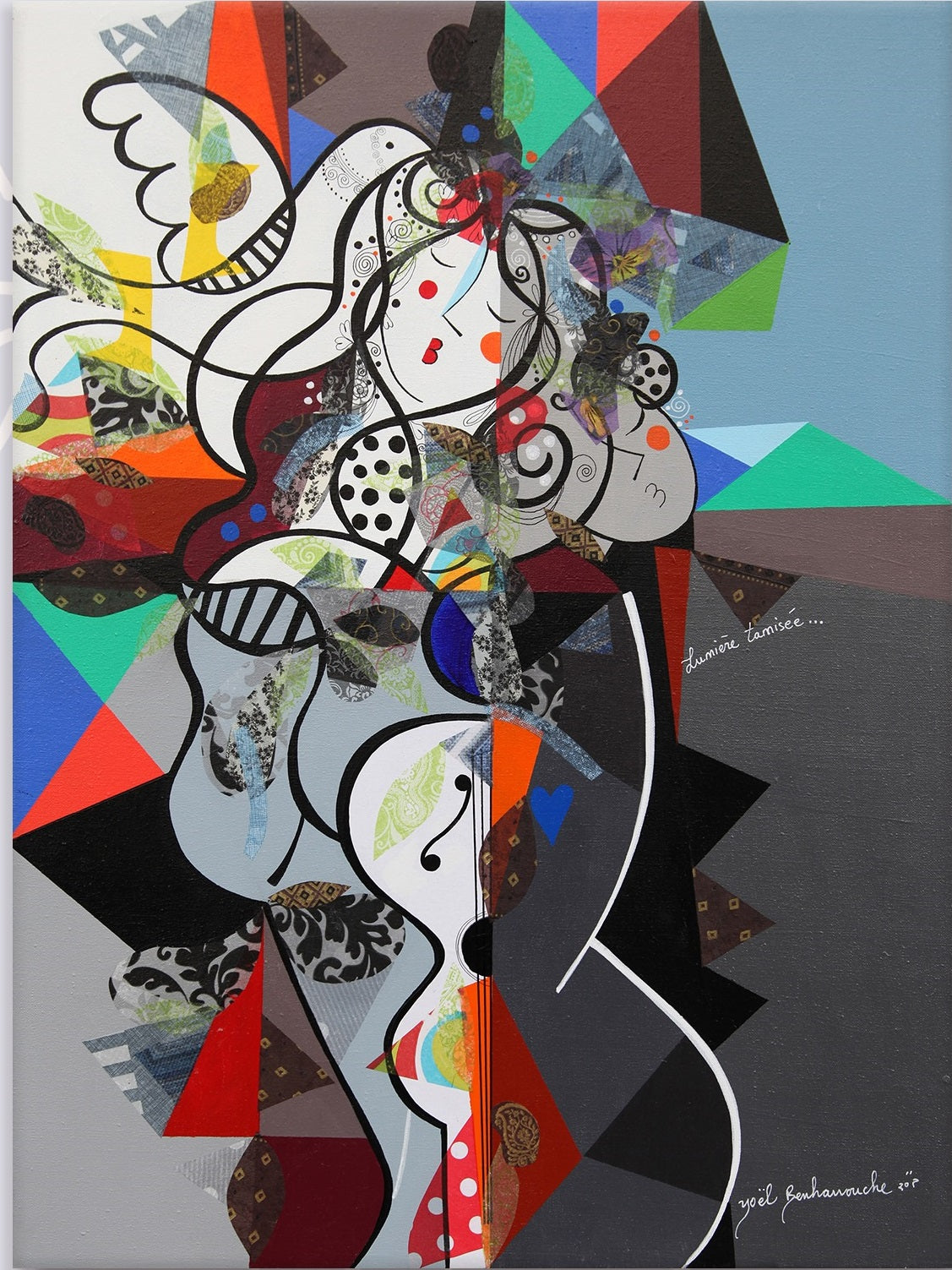 Yoel Benharrouche/Lumiere Tamisee/Canvas Print/Art/Home Decor/New/Gift/Reproduction/.