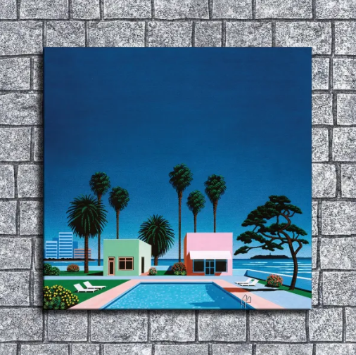 Hiroshi Nagai/ Canvas Print/Art/Home Decor/New/Gift/Reproduction/8.