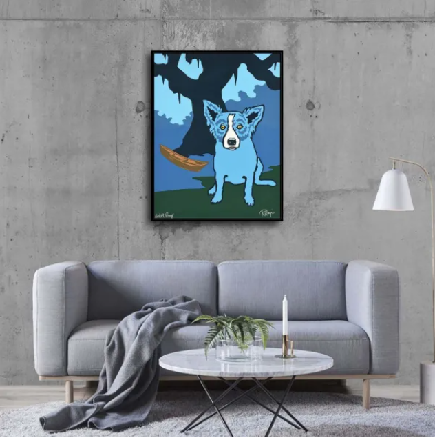 GEORGE RODRIGUE/Canvas Print/Art/Home Decor/New/Gift/Reproduction/.