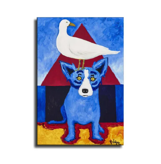 GEORGE RODRIGUE/Canvas Print/Art/Home Decor/New/Gift/Reproduction/.