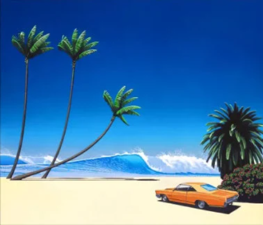 Hiroshi Nagai/Canvas Print/Art/Home Decor/New/Gift/Reproduction/HD2