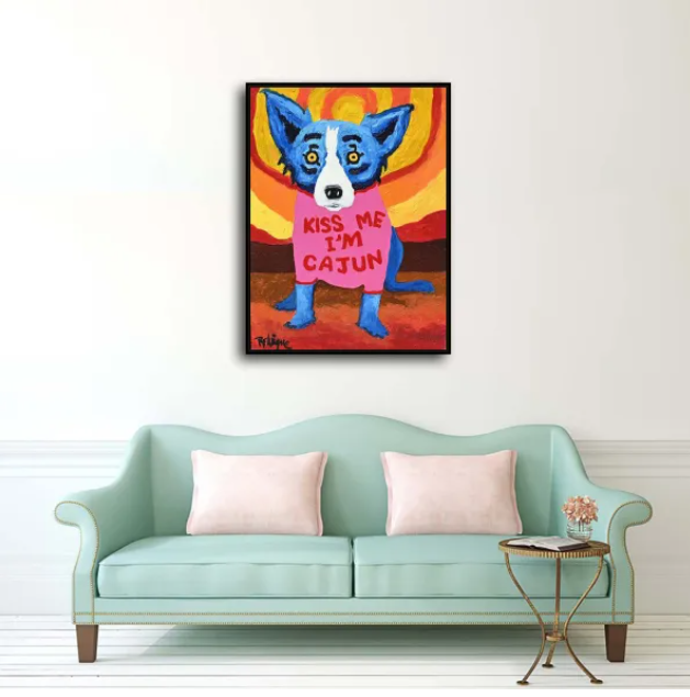 GEORGE RODRIGUE/Canvas Print/Art/Home Decor/New/Gift/Reproduction/.