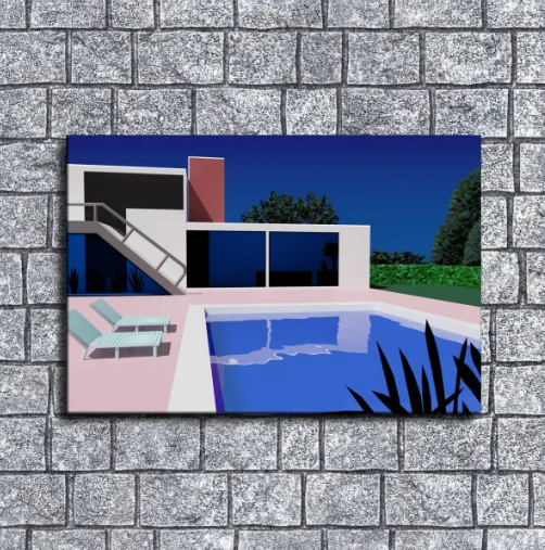 Hiroshi Nagai/Canvas Print/Art/Home Decor/New/Gift/Reproduction/10