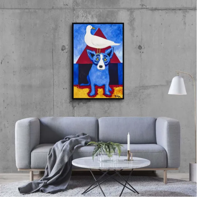 GEORGE RODRIGUE/Canvas Print/Art/Home Decor/New/Gift/Reproduction/.