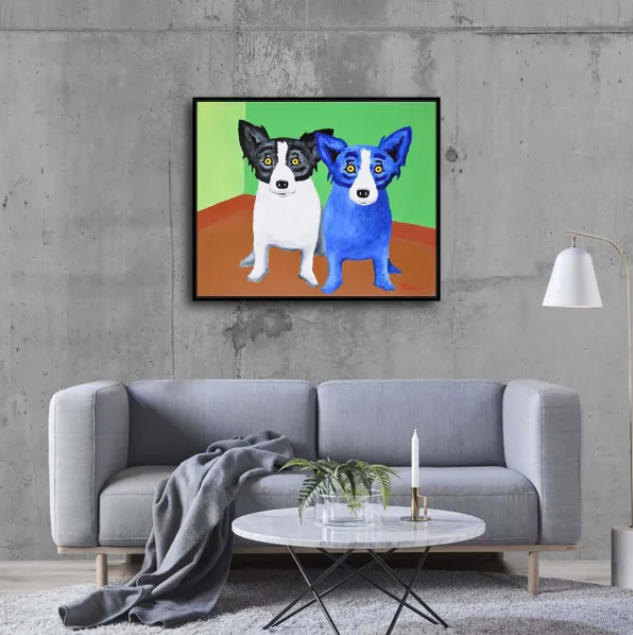 GEORGE RODRIGUE/Canvas Print/Art/Home Decor/New/Gift/Reproduction/.