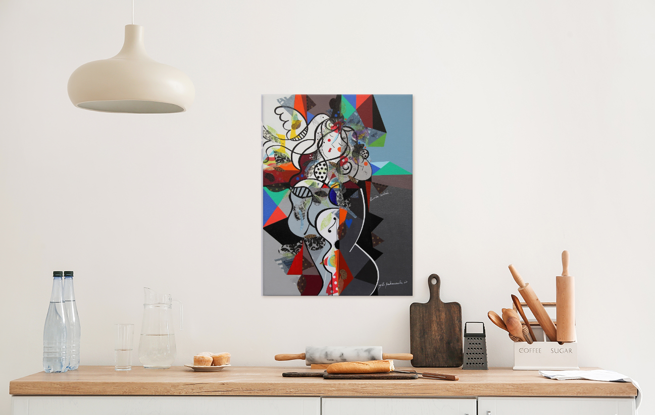 Yoel Benharrouche/Lumiere Tamisee/Canvas Print/Art/Home Decor/New/Gift/Reproduction/.