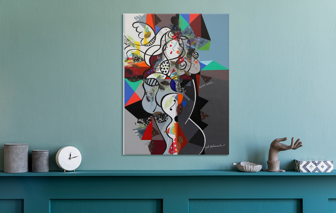 Yoel Benharrouche/Lumiere Tamisee/Canvas Print/Art/Home Decor/New/Gift/Reproduction/.