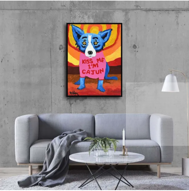 GEORGE RODRIGUE/Canvas Print/Art/Home Decor/New/Gift/Reproduction/.